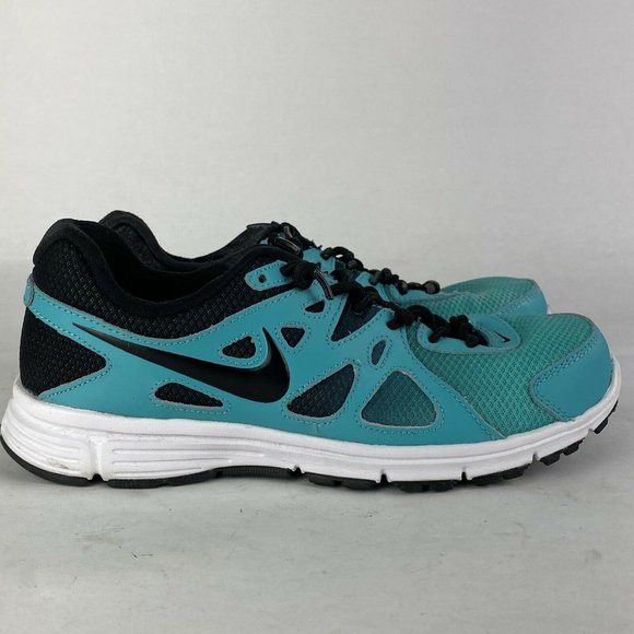 Nike Shoes - Nike Revolution 2 Womens Running Shoes Mint Green Black Size 7